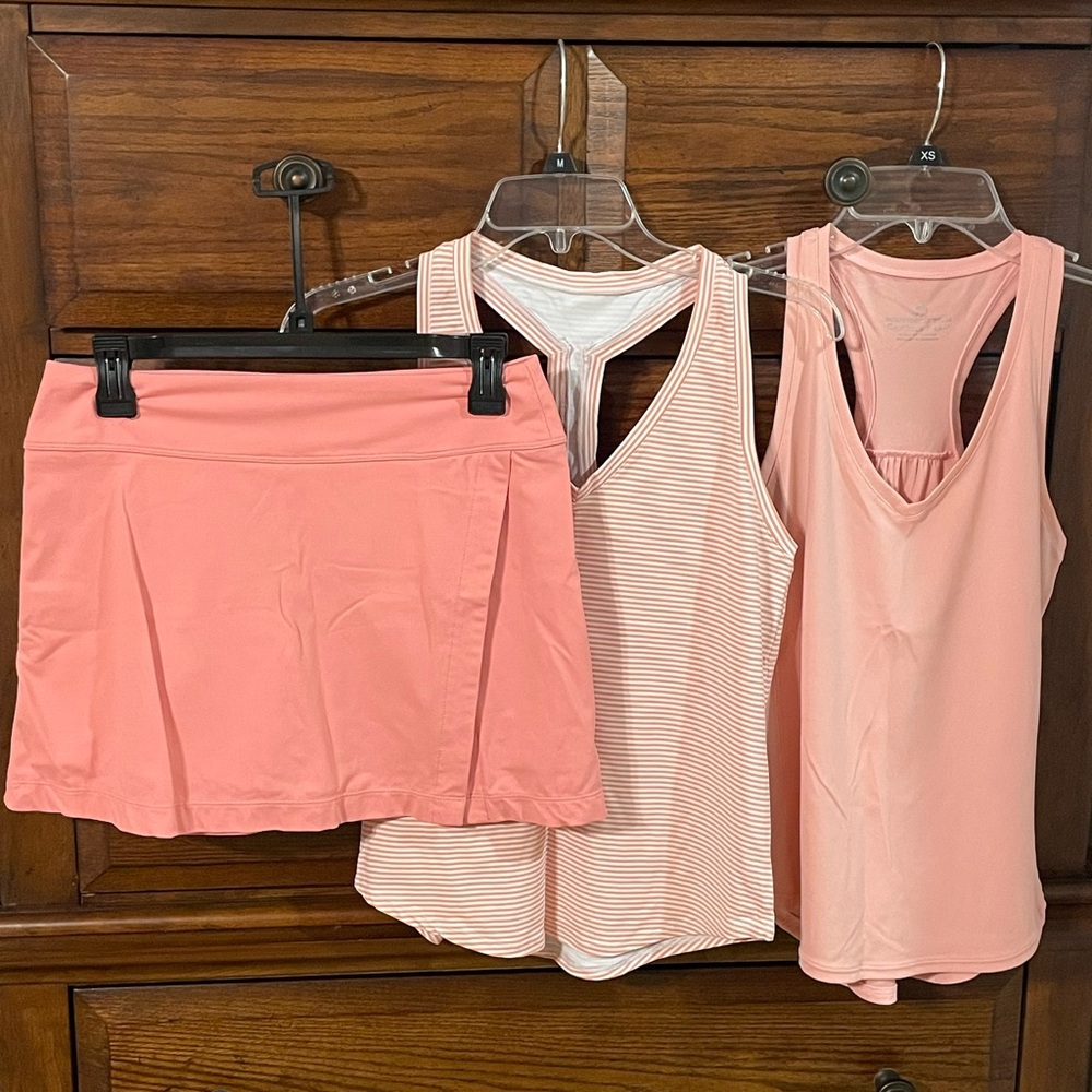 Southern Tide Athletic Skort & Tank Top Trio